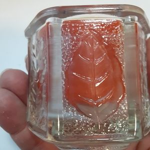 FREE w purchase Autumn Avon candle holder and spice candle vintage